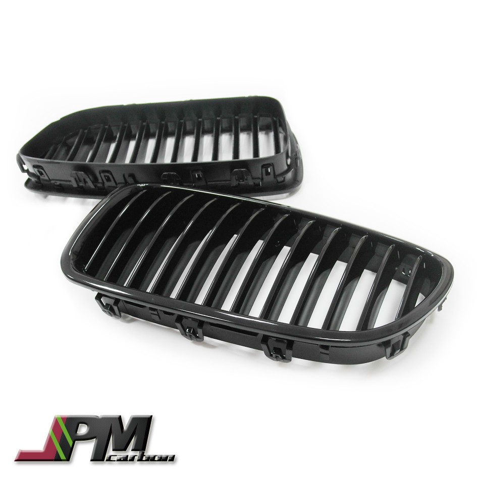JPM Carbon 水箱護罩 鼻頭 亮黑 單線 BMW F10 F11 5系列