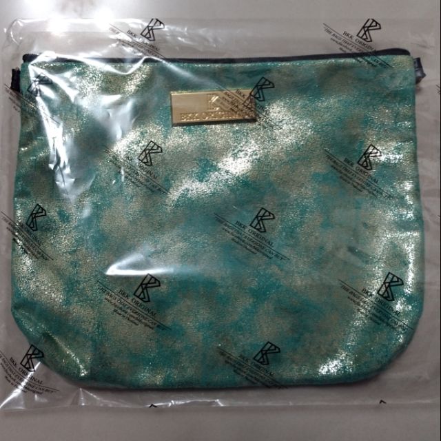 [九成新] BKK 金屬感 藍綠 包包 側背包 小包