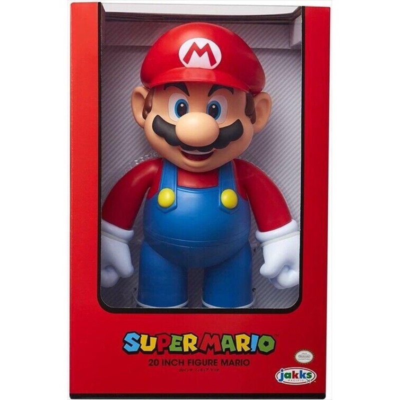 現貨 jakks 任天堂 super Mario 超巨大 20吋 瑪利歐公仔 瑪力歐 超級瑪莉歐 50公分 瑪利兄弟