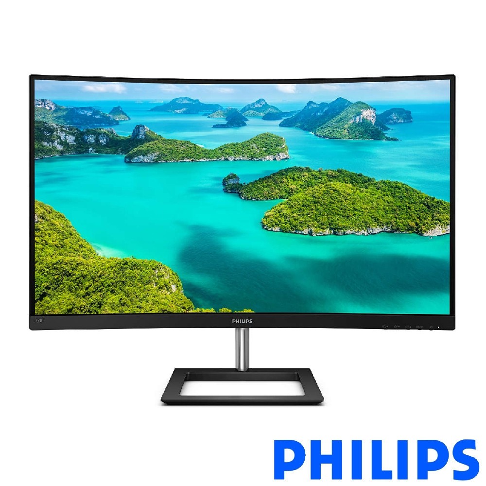 Philips 328E1CA 31.5吋 QHD 曲面顯示器 - VA面板 75Hz刷新率 防眩光