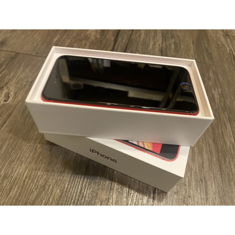 【優勢蘋果】iPhone SE2  紅色  4.7吋 外觀近全新 台灣公司貨 提供保固 iphoneSE2