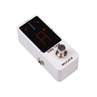 Mooer Baby Tuner 民謠吉他/電吉他/電貝斯 Bass 迷你調音器/單顆效果器[唐尼樂器]