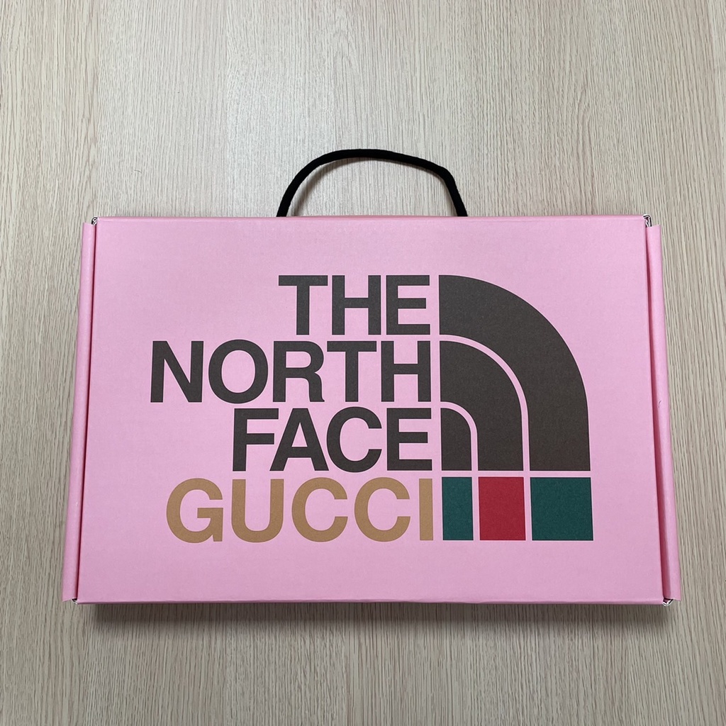 GUCCI X THE NORTH FACE 聯名系列 專櫃紙盒 精品正貨紙盒 包裝盒 紙袋 代購 提盒