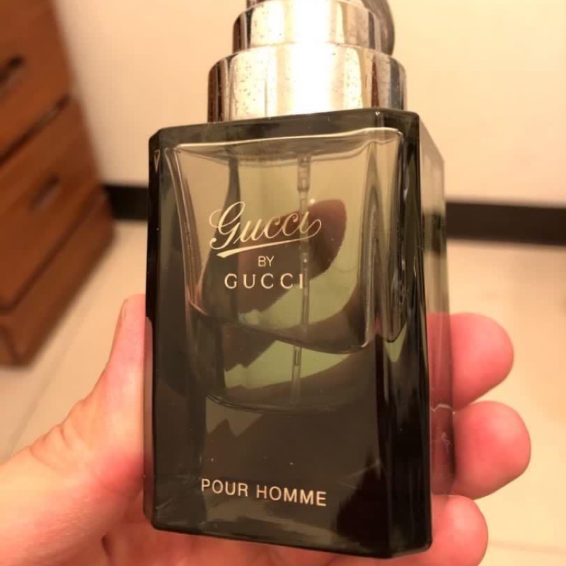 《Gucci》男香水 Gucci by Gucci (50ml 半瓶）pour homme
