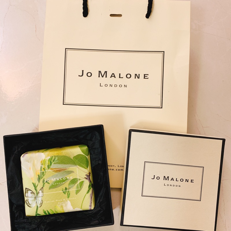 JO MALONE 頂級香氛 沐浴香皂 限量包裝100g 🇬🇧英國梨和小蒼蘭