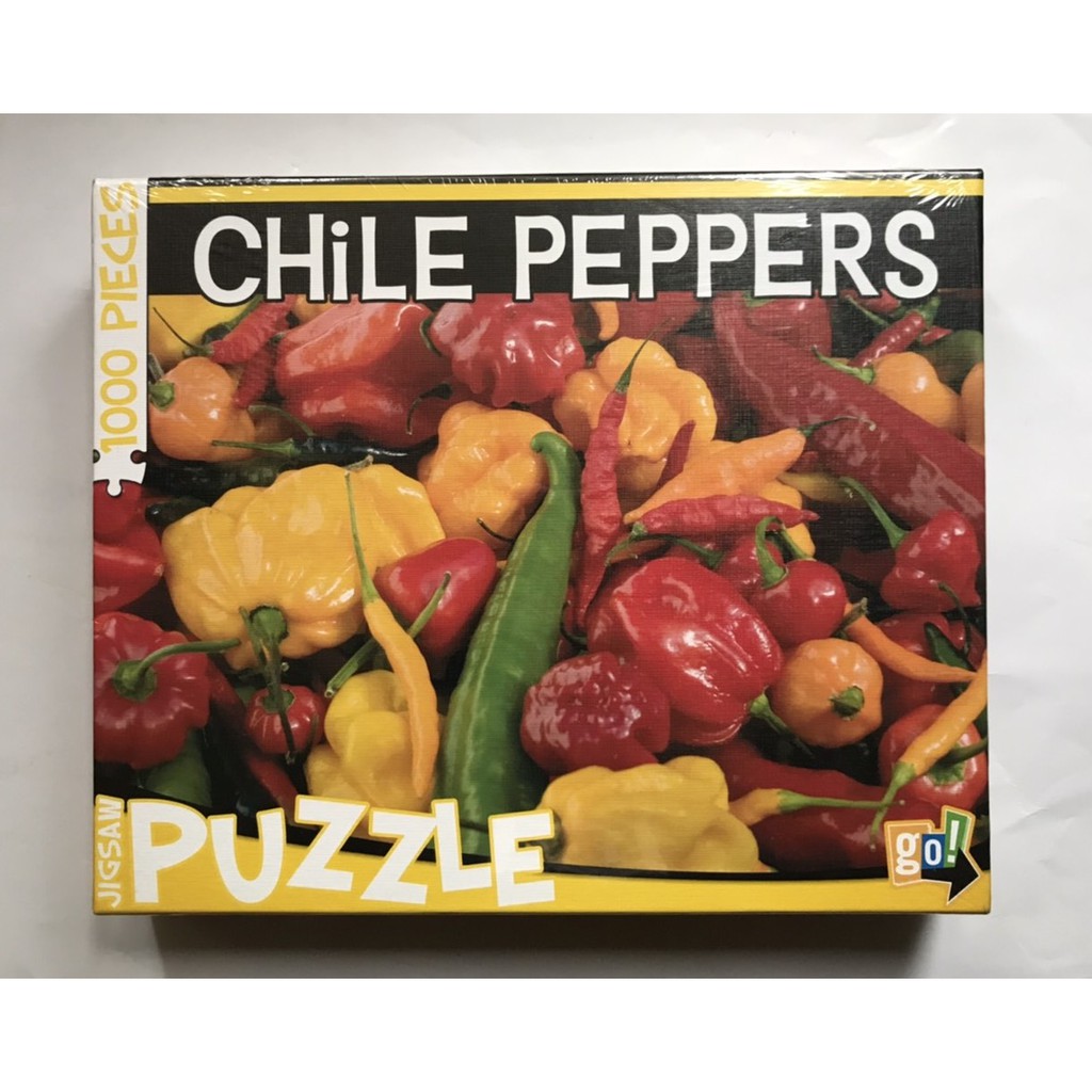 [RGstore]拼圖Puzzles(1000片)辣椒/青椒 chile pepper