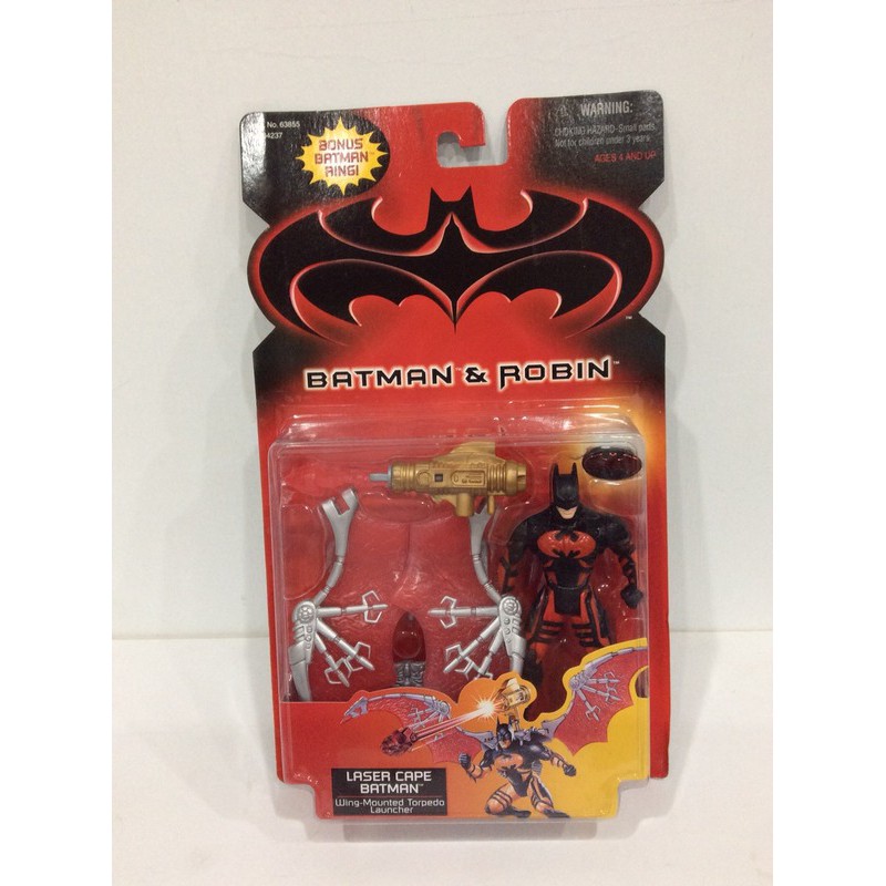 【烏力烏力屋】  KENNER　BATMAN&amp;ROBIN　蝙蝠俠　LASER CAPE BATMAN