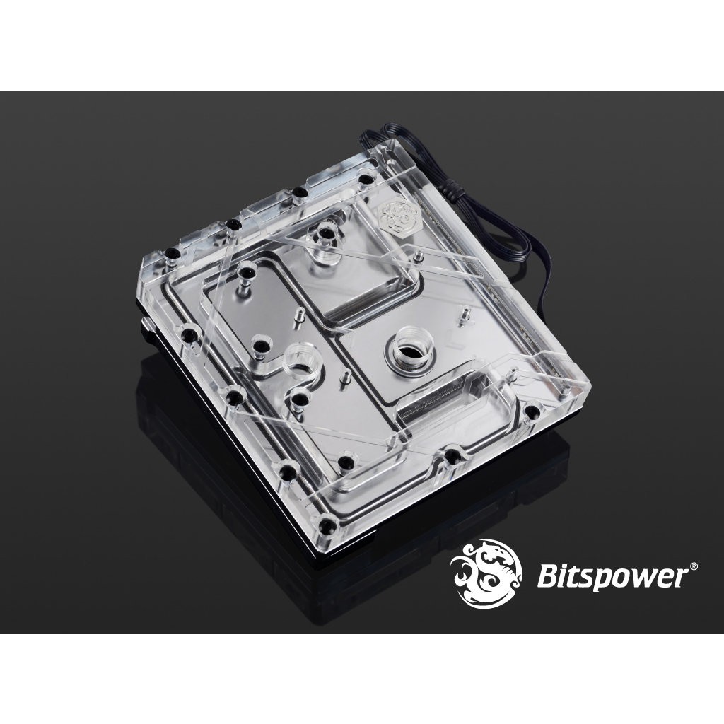 小白的生活工場*Bitspower Mono Block GAZ370G7 RGB-Nickel (預定款) (Z370