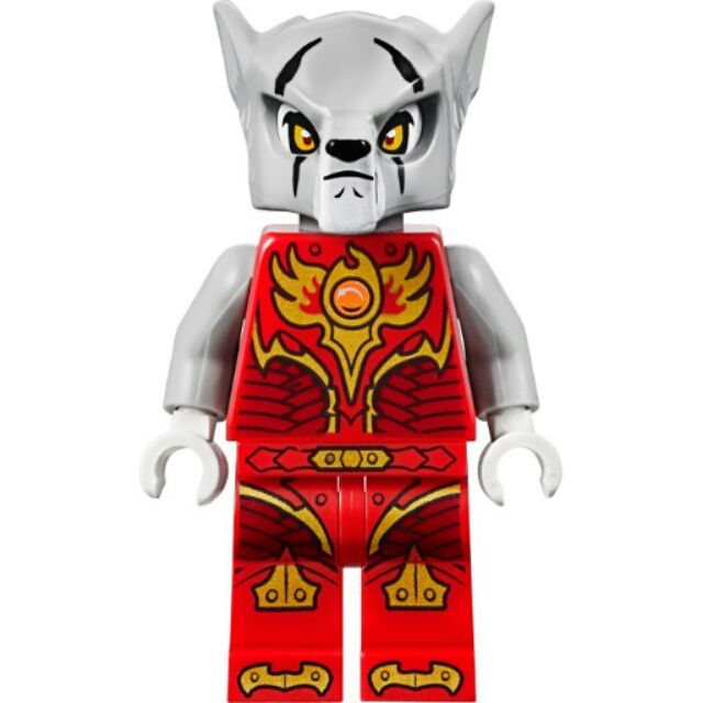 Lego 樂高 chima 神獸 狼武士 worriz 雙表情印刷