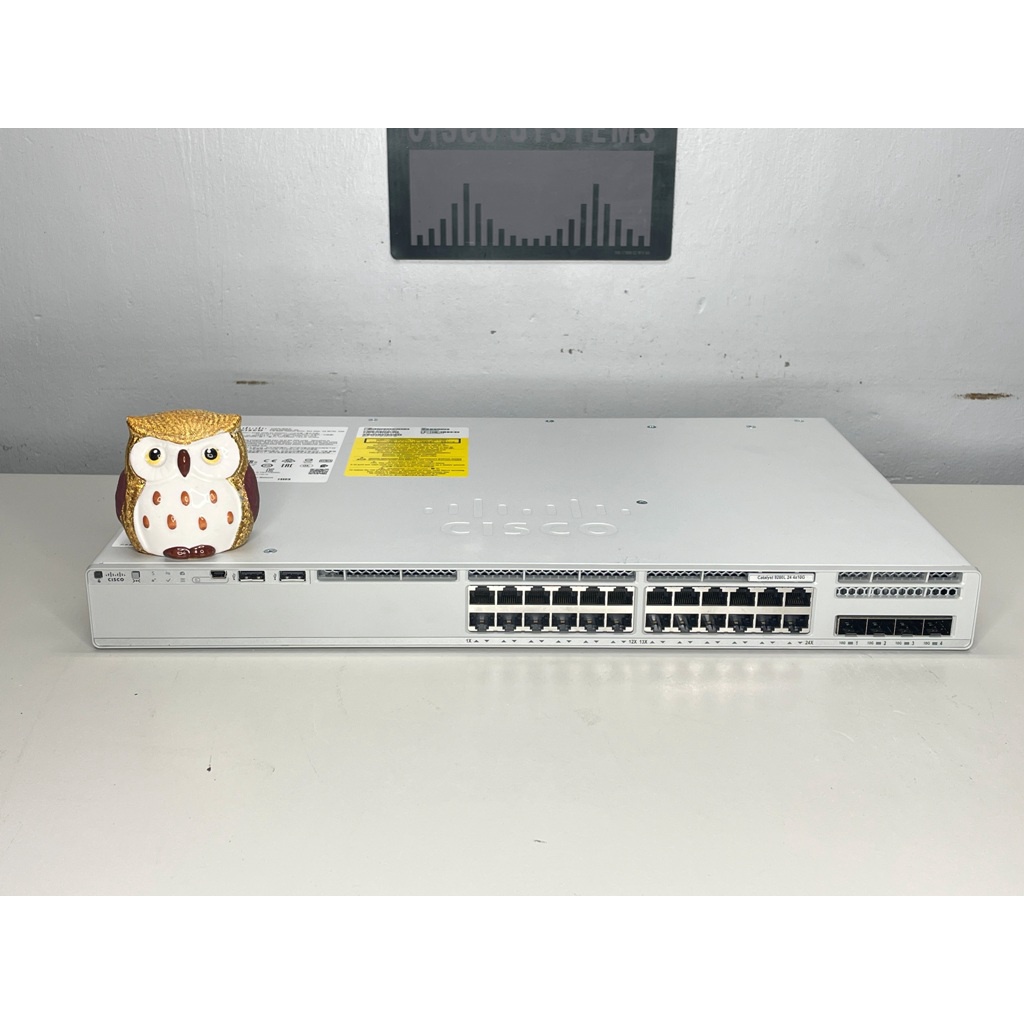 Cisco C9300L-48P-4X-E 9300 48 Port PoE+ Switch, 4x 10G