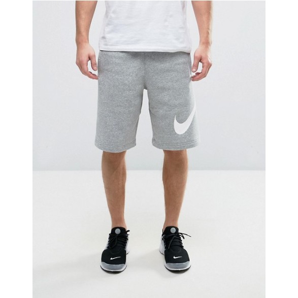 Nike灰色大Logo基本棉褲