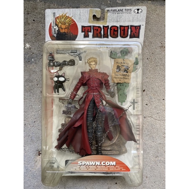 全新未拆 McFarlane Trigun Vash The Stampede 槍神 麥法蘭 盒裝公仔