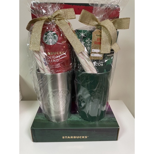 🌸台灣現貨🌸 快速出貨 🇺🇸 美國 Starbucks 星巴克聖誕禮包❤️ 星巴克 不鏽鋼杯 禮盒 禮物