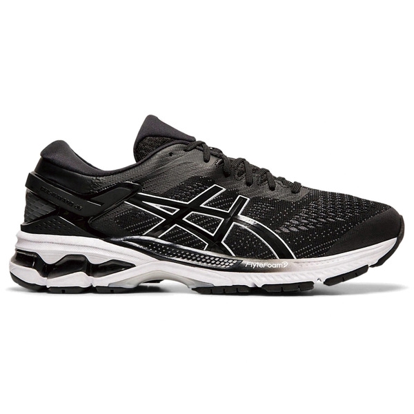 Asics GEL-Kayano 26 男鞋 運動 輕量 支撐 亞瑟士 舒適 緩衝 黑白 [1011A541-001]