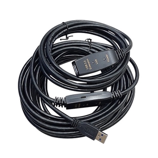 i-wiz 彰唯 USB3.0 A公/母 晶片型 訊號增強延長線 USB延長線 10M 綠風潮