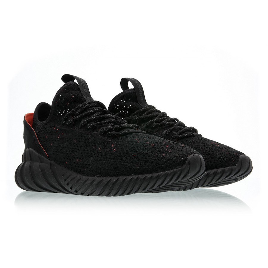 Adidas Tubular Doom Sock PK 全黑黑紅襪套小350 編織慢跑鞋BY3559 | 蝦皮購物