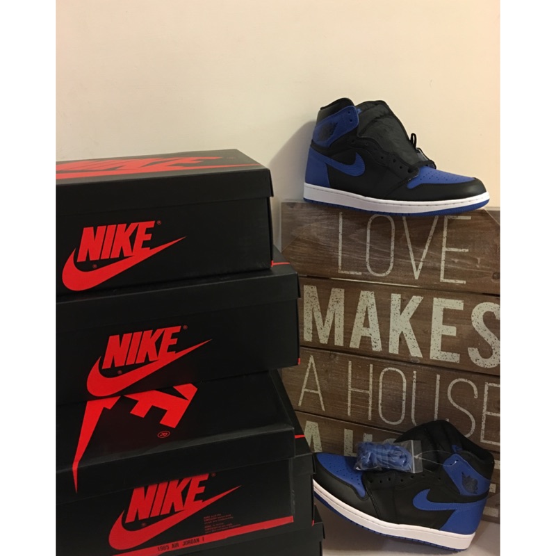 Air Jordan 1 Retro High OG royal blue 黑藍