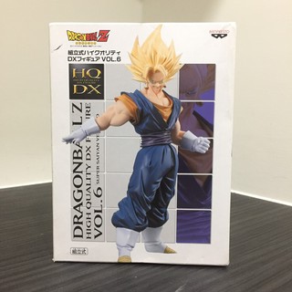 【日本金證景品正版絕版品】七龍珠 比古洛超級賽亞人藍HQDX系列VOL.6七龍珠Z立式公仔VEGETTO耳環合體公仔模型