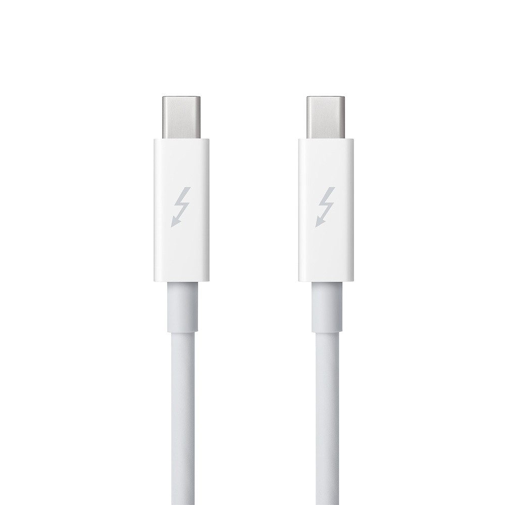 【磐石蘋果】Apple Thunderbolt 連接線 - 白色 (0.5M &amp; 2.0 M)