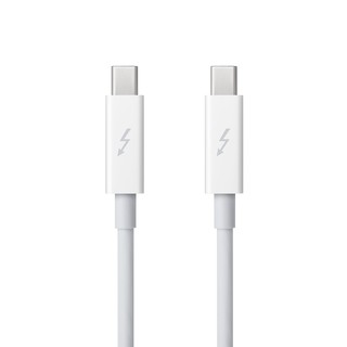 【磐石蘋果】Apple Thunderbolt 連接線 - 白色 (0.5M & 2.0 M)