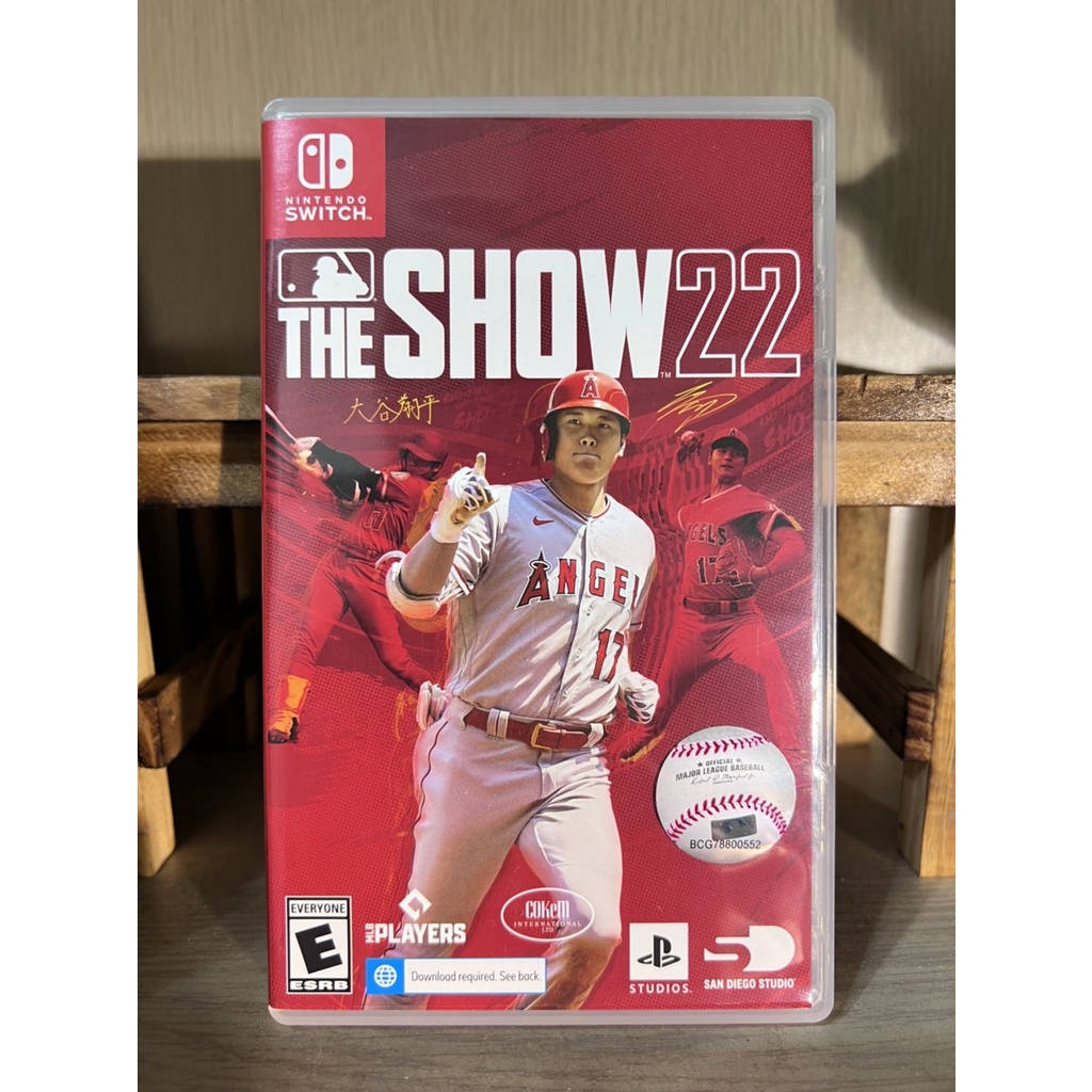 【二手九成新】Switch 大谷翔平 MLB The Show 22 NS 棒球 美國職棒大聯盟 22 英文版