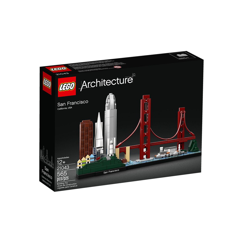 LEGO 樂高 21043 Architecture 建築系列 San Francisco 舊金山