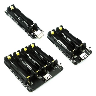 兩電壓 18650 鋰電池屏蔽 V8 移動電源擴展板模塊 5V/3A 3V/1A Micro USB 適用於 Ardui