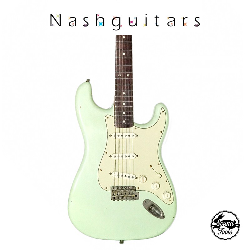 Nashguitars  S63 Surf Green / 客製仿舊吉他 輕度仿舊 Light / 玫瑰木指板【桑兔】
