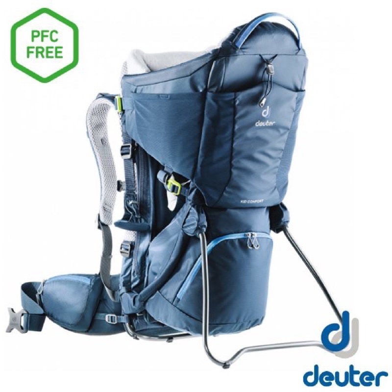 【德國 Deuter】Kid Comfort 14 專業輕量嬰兒背架背包.兒童揹架.行動安全座椅