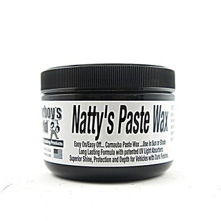 美國 Poorboys Natty's Black Paste Wax 8 oz.(窮小子極黑棕櫚蠟) 好蠟