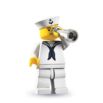 【IS BRICK磚賣店】LEGO 樂高 8804 人偶包 4代 水手