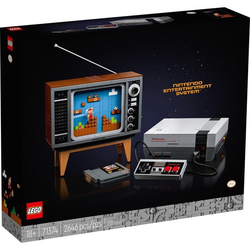 現貨 正版 樂高 LEGO 71374 超級瑪利歐 任天堂娛樂系統 2646pcs 台樂公司貨 全新