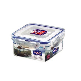 LOCK&LOCK 樂扣 HPL850 方形保鮮盒 420ML 方型保鮮盒 方形密封盒 方形密封罐 方形儲物罐 便當盒