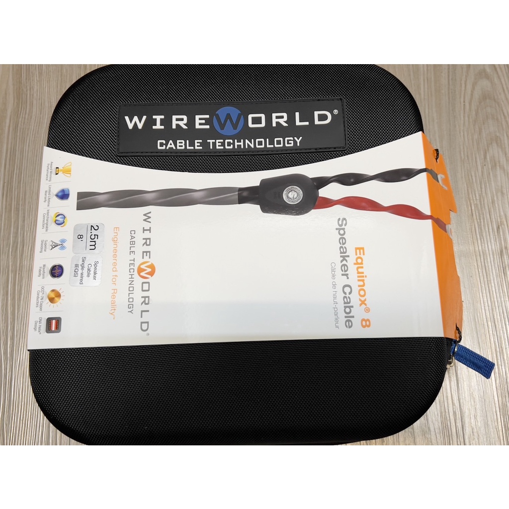 Wireworld Equinox 8 喇叭線(香蕉插)2.5M