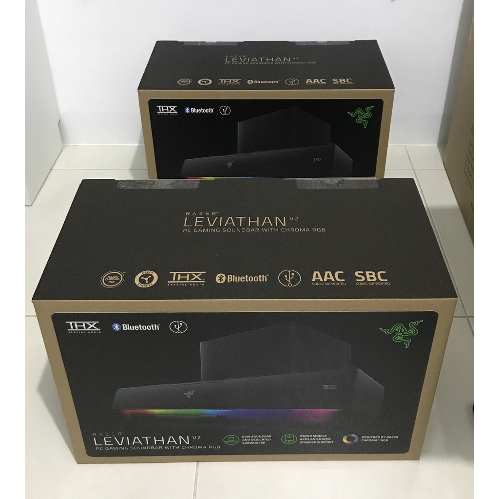 (暫售) Razer 雷蛇 LEVIATHAN V2 利維坦巨獸 全新 喇叭 聲霸CCAM21LP1650T5