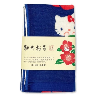 Hello Kitty 日本製 三麗鷗 紗布長毛巾 日本進口正版授權