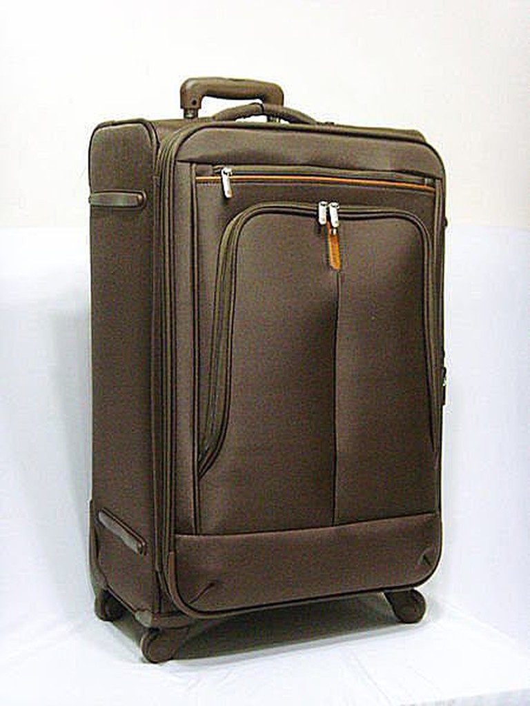 《葳爾登精品》25吋EMINENT隱藏式拉桿登機箱多層收納行李箱/360度旅行箱V-324-25吋咖啡.