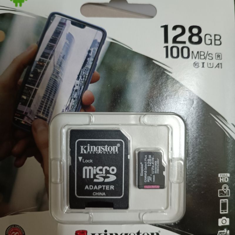 二手 近新 金士頓 128G 記憶卡 Kingston 128g記憶卡 c10 100M microSD 快速出貨