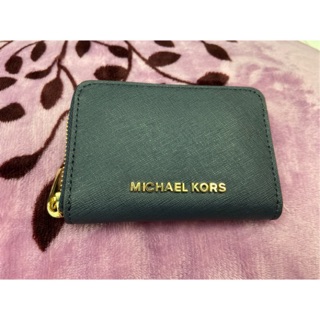 Michael kors 防刮皮革零錢包 零錢袋