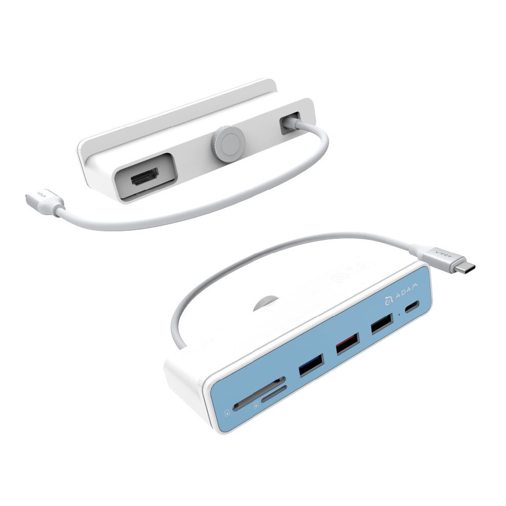 亞果元素 ADAM CASA Hub i7 USB-C 7合1多功能集線器 for iMac 24