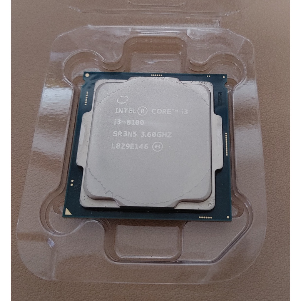 intel i3 8100  含內顯  不含風扇  二手