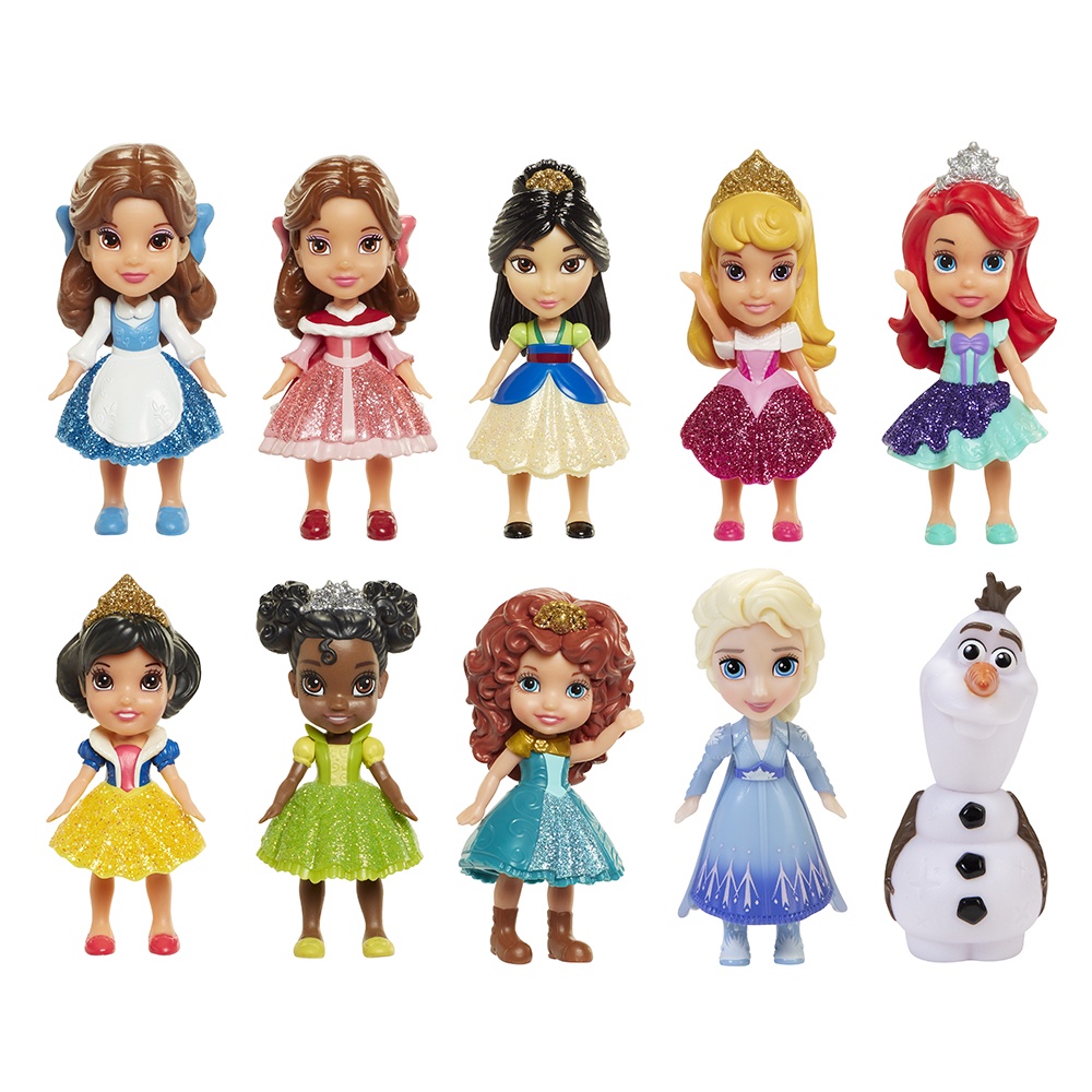 迪士尼公主系列迷你娃娃 Disney 隨機出貨 正版 振光玩具