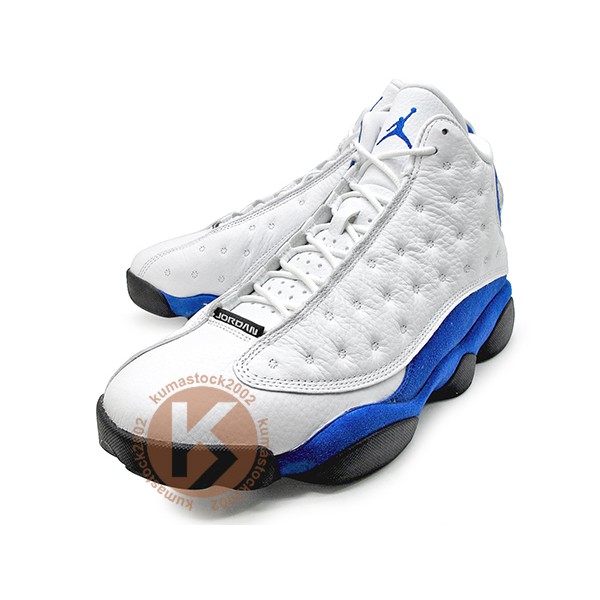 NIKE AIR JORDAN 13 RETRO HYPER ROYAL 男鞋 白黑藍 414571-117 0318