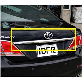 Toyota Camry 6.5代 2009~2011 改裝 鍍鉻銀 尾門飾條貼 後門把手飾條 後車廂飾條貼