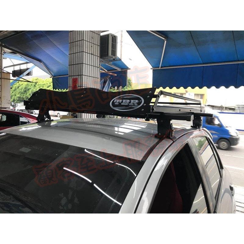 【小鳥的店】豐田 YARIS 實車安裝 TBR 置物籃 車頂架 行車架 露營 ST12M-125 台製 改裝