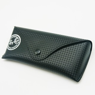 👍眼鏡盒👍[檸檬眼鏡] RayBan 雷朋 格紋 高質感 原廠墨鏡皮盒 (不附原廠眼鏡布)💕