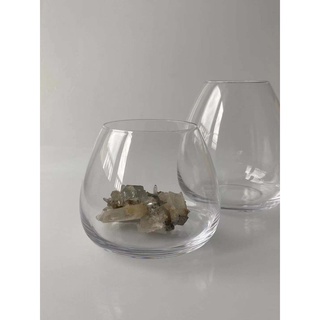 推薦款！蘑菇造型 水杯 植物花瓶 多用途玻璃杯