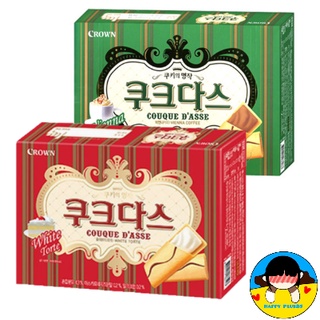 Crown Couque D'asse 128g (Coffee / White ) 韓國零食餅乾