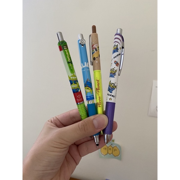 三眼怪 自動鉛筆 Pental Zebra DelGuard Uni 0.5 玩具總動員 迪士尼 皮克斯