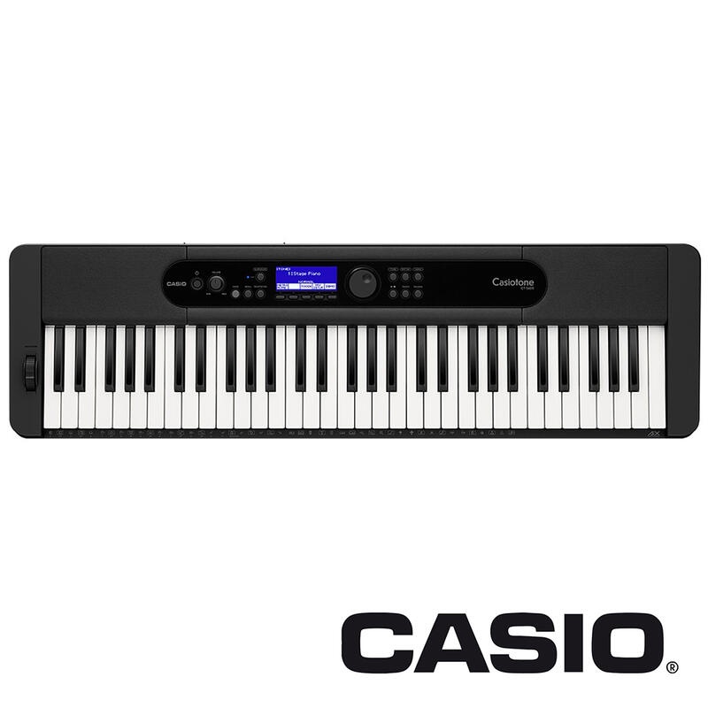 【又昇樂器】無息分期 Casio 卡西歐 CT-S400 61鍵 攜帶式電子琴 原廠公司貨 含 譜架/變壓器